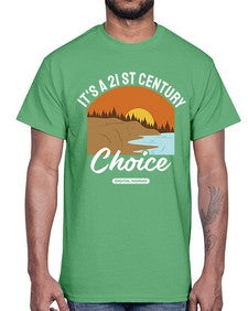 Its a st Century 11#- internet- Cotton Tee