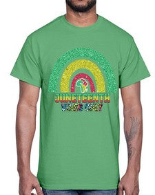 Juneteenth Vibes Only 5#- black juneteenth- Cotton Tee