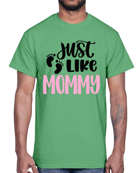 Just Like Mommy Style 358#- baby- Cotton Tee