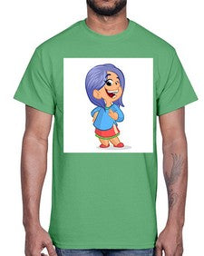 Kid 155#- cartoon general- Cotton Tee