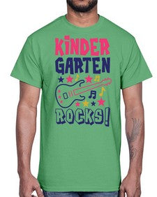 Kindergarten Rocks 433#- kindergarten- Cotton Tee