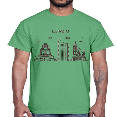 Leipzig 1126#- cities- Cotton Tee