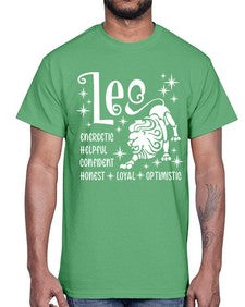 Leo 281#- leo- Cotton Tee