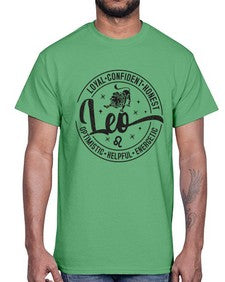 Leo 285#- leo- Cotton Tee