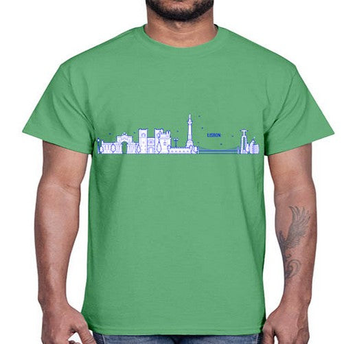 Lisbon 1148#- cities- Cotton Tee