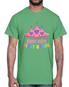 Little Miss first Grade 480#- first grade- Cotton Tee