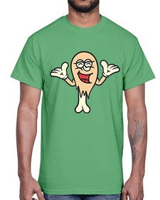 Lonesome chick 160#- cartoon food- Cotton Tee