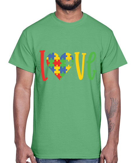 Love Style 30#- autism- Cotton Tee