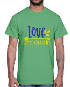 Lovesecond Grade 529#- second grade- Cotton Tee