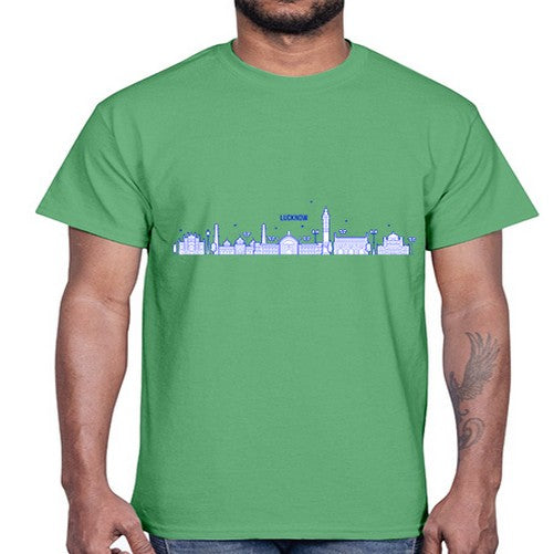 Lucknow 1187#- cities- Cotton Tee