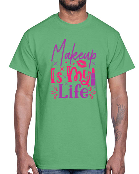 Makeup Is My Life Style 224#-makeup Cotton Tee