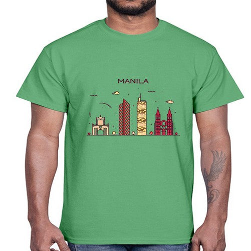 Manila 1234#- cities- Cotton Tee