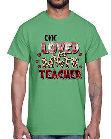 Math Teacher Cupids Favorite 530#- teacher- Cotton Tee