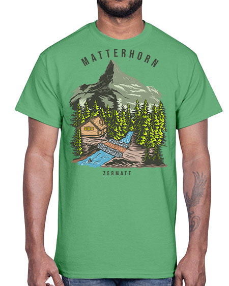 Matterhorn 21#- nature- Cotton Tee