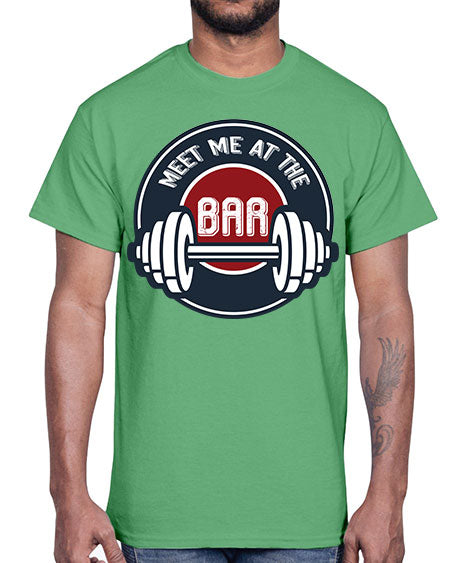 Meet me at the bar- sports general- Cotton Tee