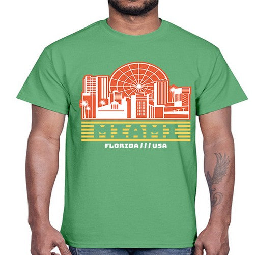 Miami 1284#- cities- Cotton Tee
