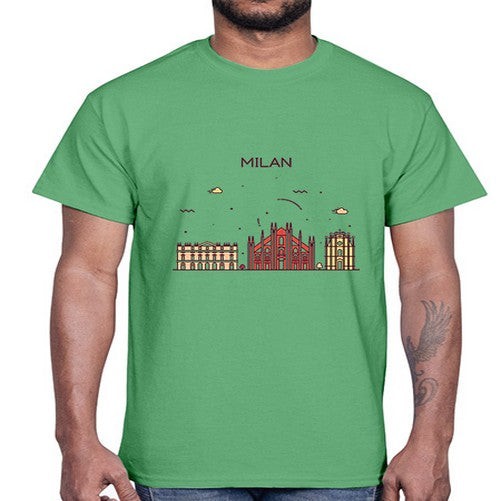 Milan 1297#- cities- Cotton Tee