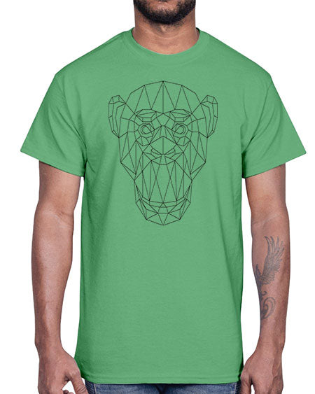 Monkey 124554#- monkey- Cotton Tee