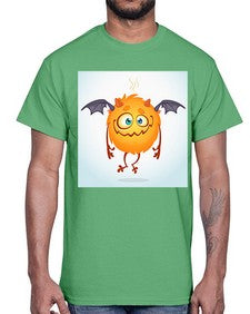 Monster 177#- cartoon general- Cotton Tee