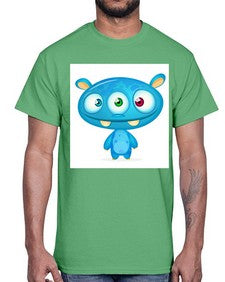 Monster 181#- cartoon general- Cotton Tee