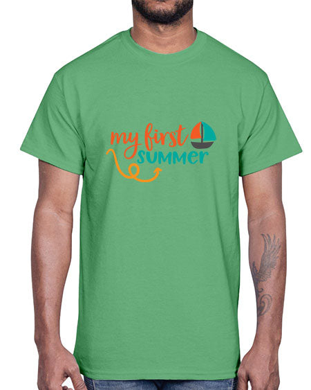 My first summer 89#- summer- Cotton Tee