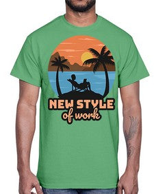 New Style of Work 5#- internet- Cotton Tee