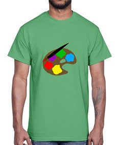 Paint Colors Artboard 173#- art pop art- Cotton Tee