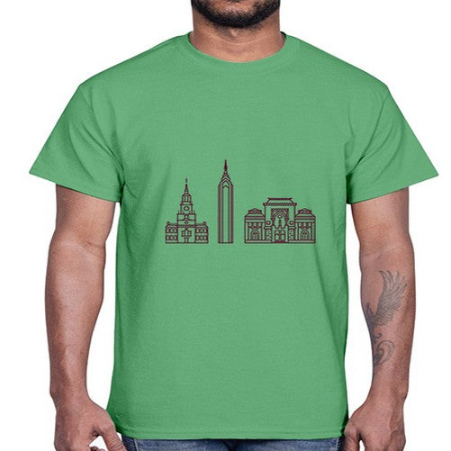 Philadelphia 1603#- cities- Cotton Tee