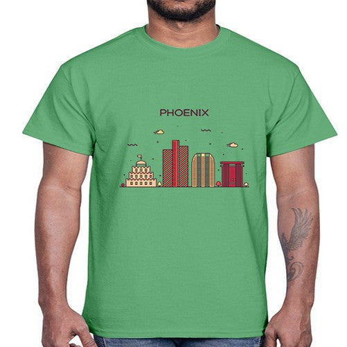Phoenix 1614#- cities- Cotton Tee