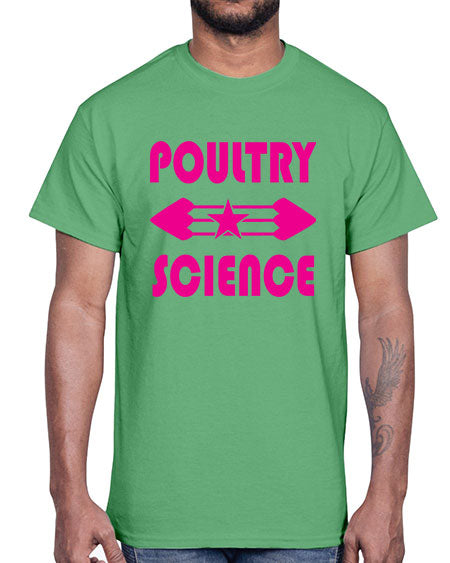 PoultryScienceScience tshirt design PoultryScience Sciencetshirtdesign 158#- general science- Cotton Tee