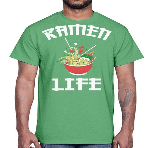 Ramen Noodle Anime Ramen Life 281#- anime- Cotton Tee
