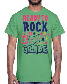 Ready To Rock third 738#- third grade- Cotton Tee