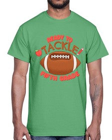 Ready to tackle fifth Grade 741#- fifth grade- Cotton Tee