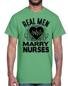 Real men Style 1349#- nurse- Cotton Tee