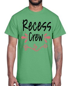 Recess Crew 748#- graduation- Cotton Tee