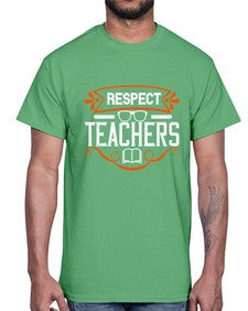 Respect Teachers Style 1353#- teacher- Cotton Tee