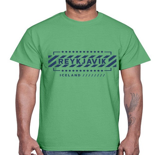 Reykjavik 1718#- cities- Cotton Tee