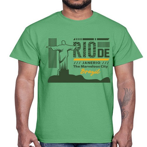Rio de Janerio 1734#- cities- Cotton Tee