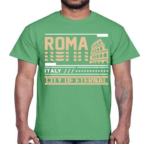 Roma 1745#- cities- Cotton Tee