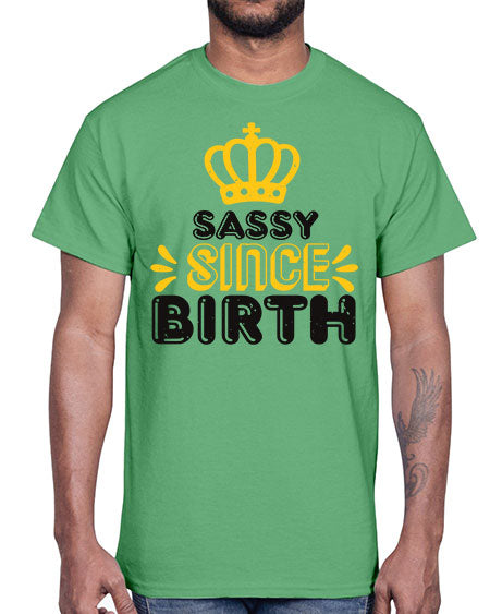 Saddy since birth Style 198#- baby shower- Cotton Tee