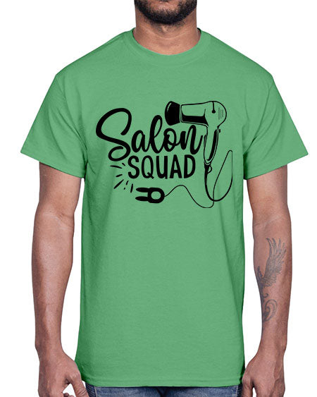 Salon Squad 1365#- hairdresser- Cotton Tee