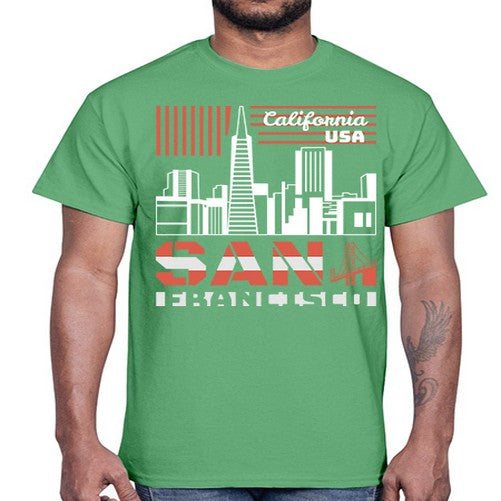 San Francisco 1777#- cities- Cotton Tee