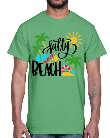 Satly Little Beach Style 26#- summer- Cotton Tee