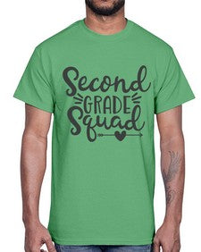 Second Grade Squad 832#- second grade- Cotton Tee