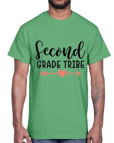 Second Grade Tribe 837#- second grade- Cotton Tee