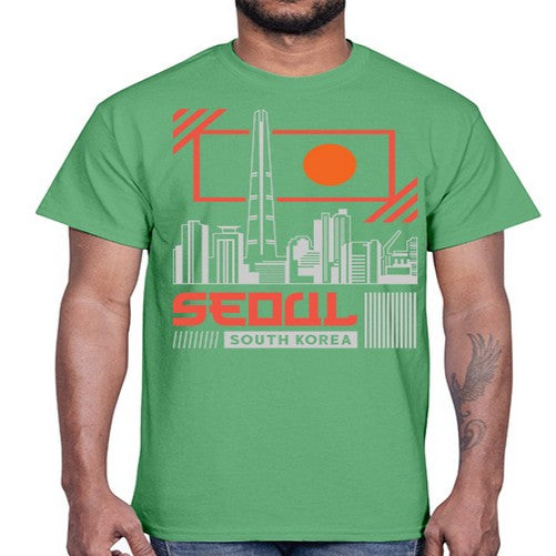 Seoul 1815#- cities- Cotton Tee