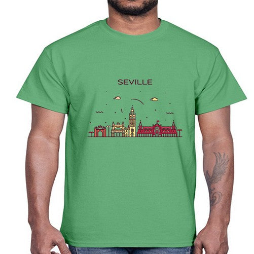 Seville 1821#- cities- Cotton Tee