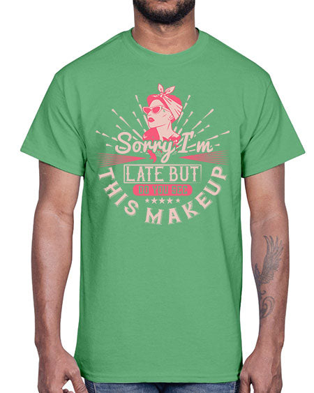 Sorry Im late but do you see this makeup Style 186#-makeup Cotton Tee