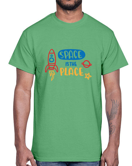 Spaceistheplace 11#- space- Cotton Tee