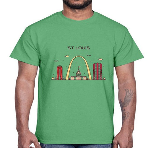 StLouis 1886#- cities- Cotton Tee